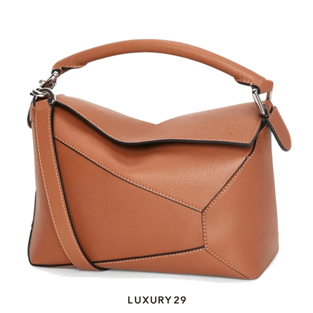 Loewe small puzzle tan best sale