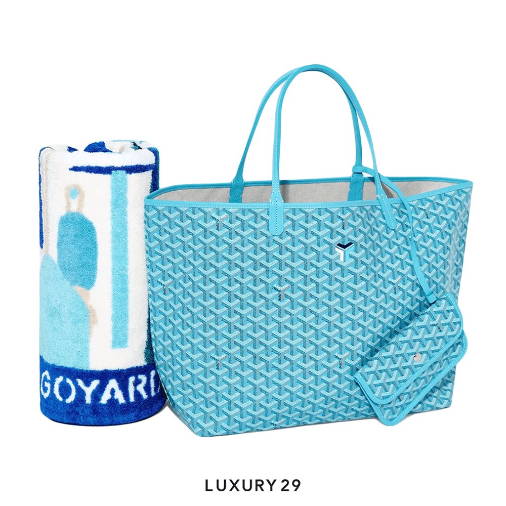 Goyard light blue shop