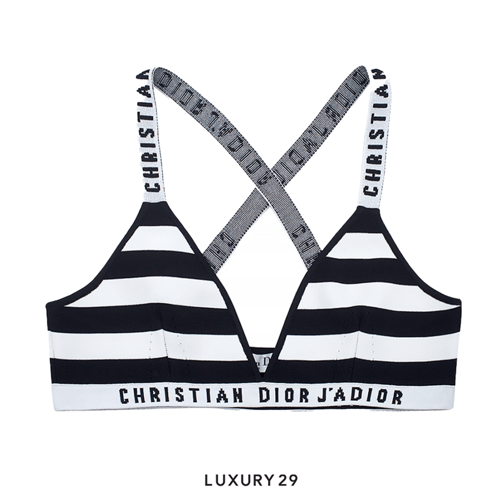 Christian dior crop bralette store