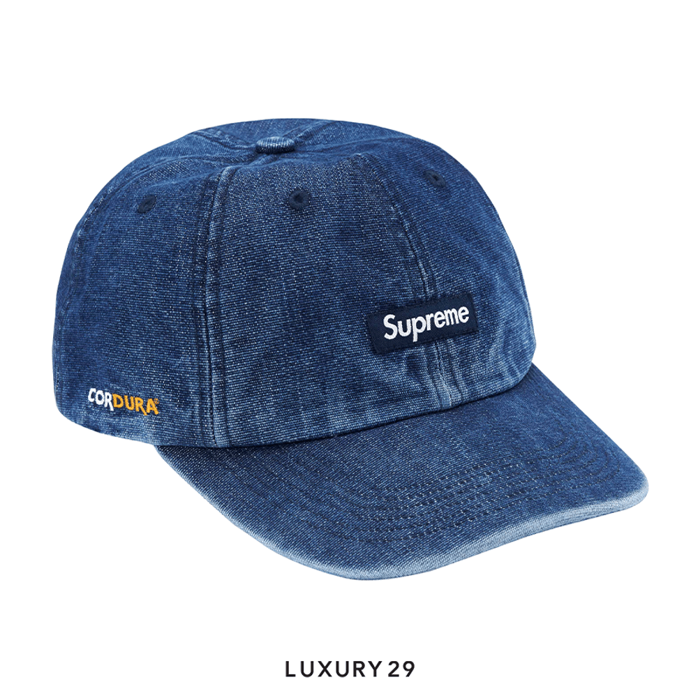 Supreme Cordura Denim Small Box 6-Panel 