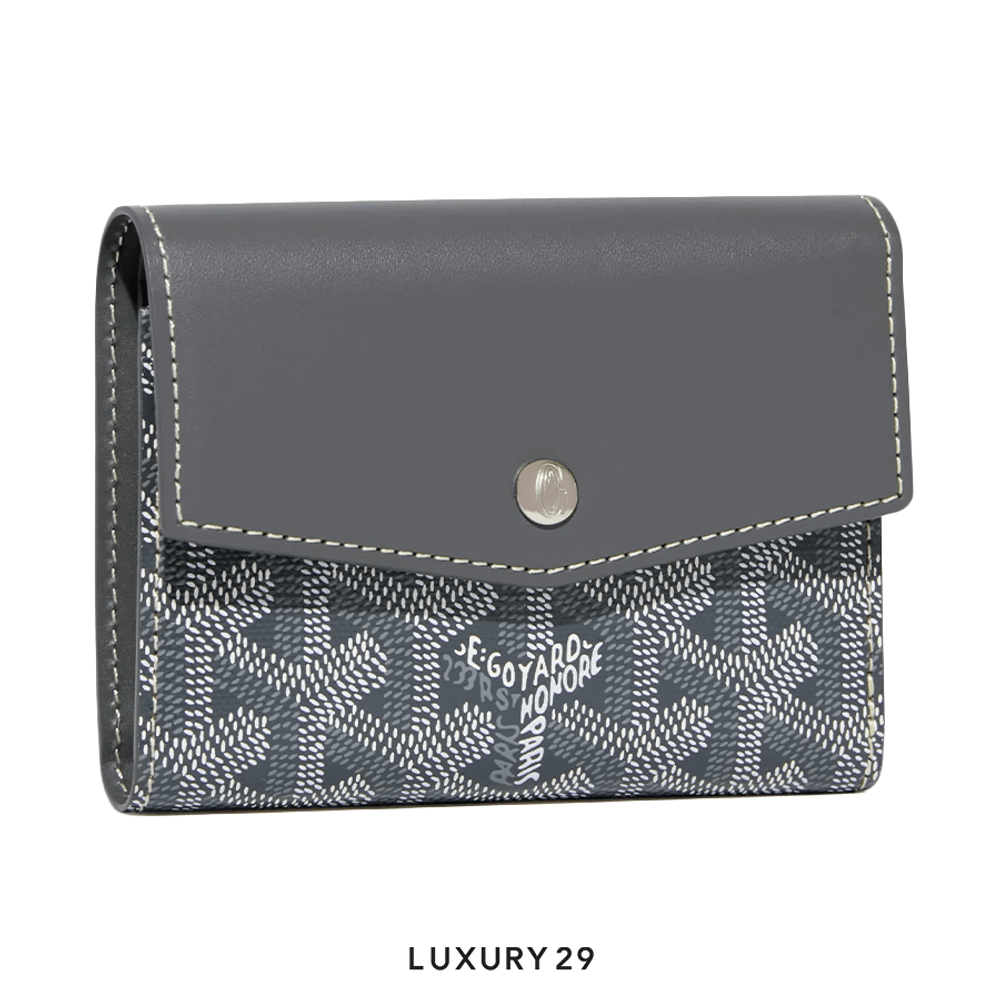 Grey goyard wallet new arrivals