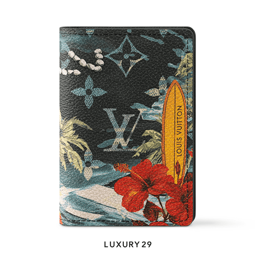 LV Pocket Organizer Navy Blue
