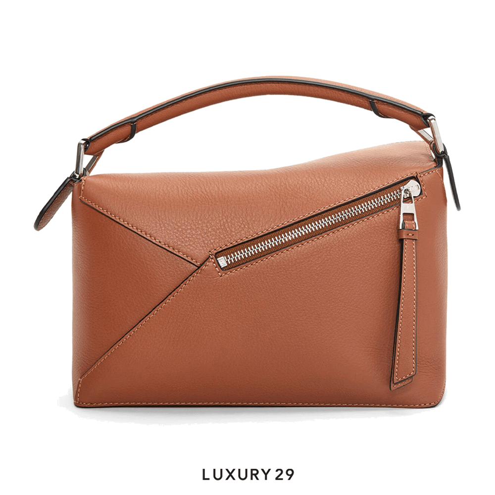 Loewe puzzle bag small tan sale