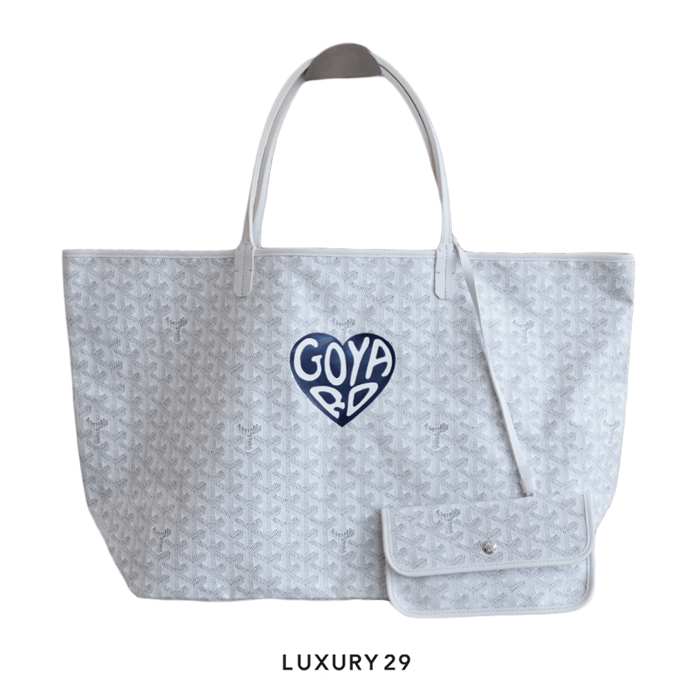 Goyard st louis gm white online