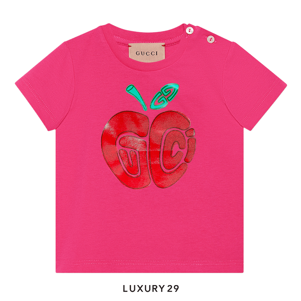 Gucci t shirt baby girl clearance
