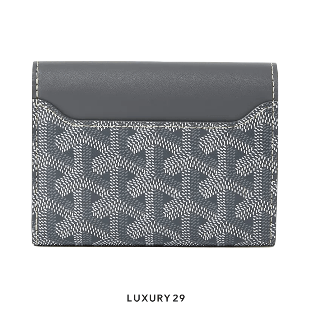 Gray goyard wallet on sale