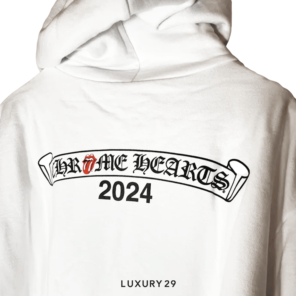 Chrome hearts x rolling stones hoodie top