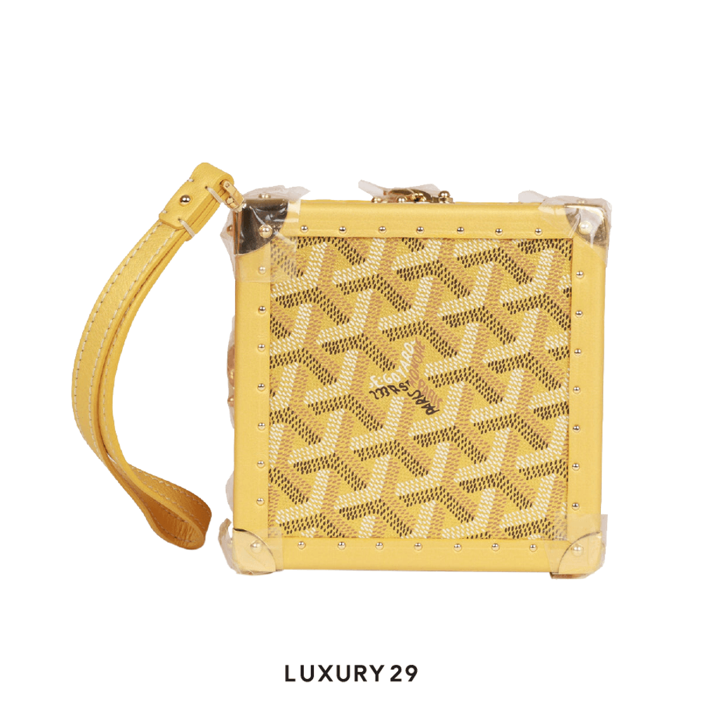 Goyard trunk clutch top